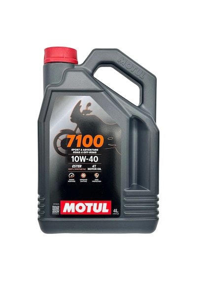 Motul 7100 4T 10W-40 Tam Sentetik Motosiklet Motor Yağı 4 L