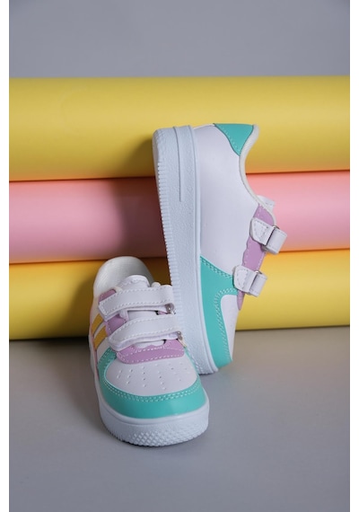 Ezra Air Kalın Taban Bantlı Unisex Bebek Çocuk Sneaker