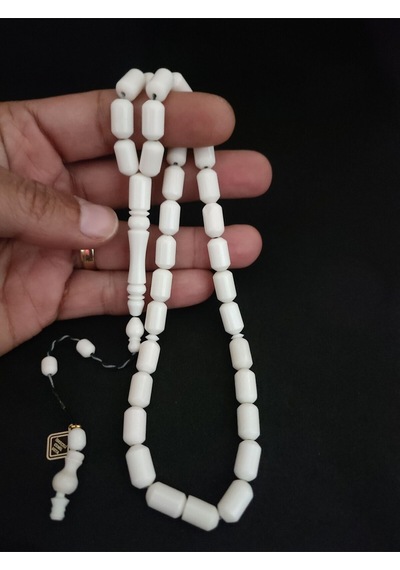 İskeçeli Cemil Usta Eseri Çift Zımpara Çift Cila Deve Kemiği Sertifikalı 7913