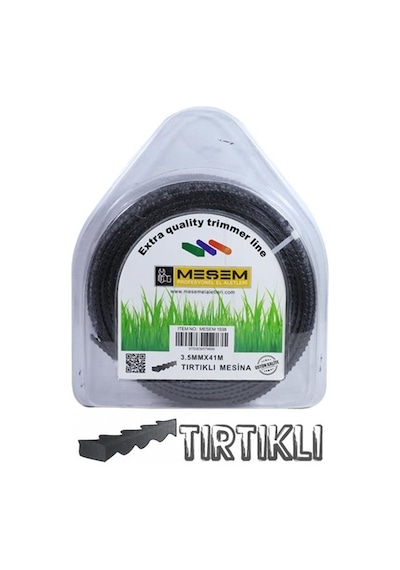 Meşem Misina İpi Tırtıklı 3.5 Mm x 41 Mt