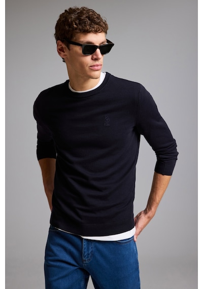 U.S. Polo Assn. Erkek Lacivert Basic Kazak 50333566-vr033
