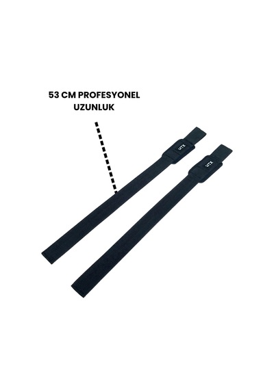 Spor Lifting Straps Deadlift, Crossfit Ve Fitness İçin Çift Kayış Sağ + Sol