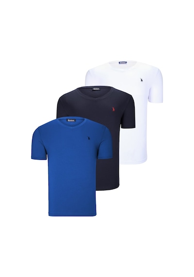 Üçlü Set T8568 Dewberry V Yaka Erkek T-shırt-koyu Lacivert-kar Beyaz-açık Saks Koyu Lacivert-kar Beyaz-açık Saks Üçlü Set T8568 Dewberry V Yaka Erkek T-shırt-koyu Lacivert-kar Beyaz-açık Saks Koyu Lacivert-kar Beyaz-açık Saks
