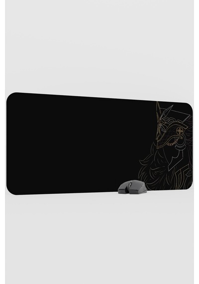Capitano Genshin Impact Anime Oyuncu V1 - 90x40 Xxl Gaming Mouse Pad Fare Altlığı