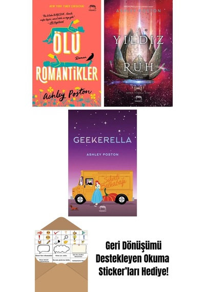 Ölü Romantikler + Yıldız Ruh Demir Yürek 2. Kitap + Prenses Ve Hayranı