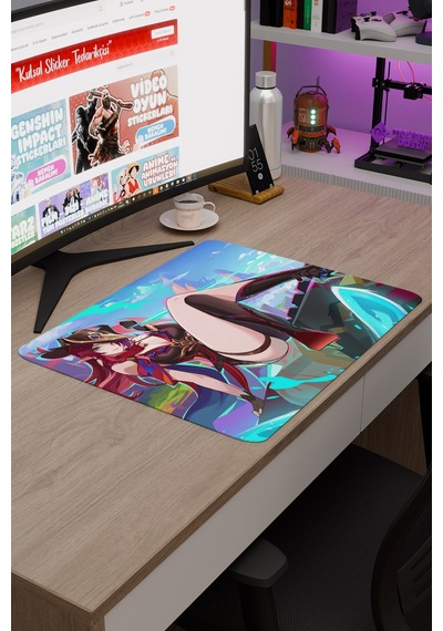 Chasca Genshin Impact Anime Gacha V1 - 48x40 Xl Gaming Mouse Pad Fare Altlığı