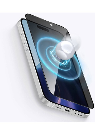 Apple iPhone 15 Uyumlu Recci Rsp-a05sp 3d Privacy Shield Temperli Cam Hayalet Ekran Koruyucu