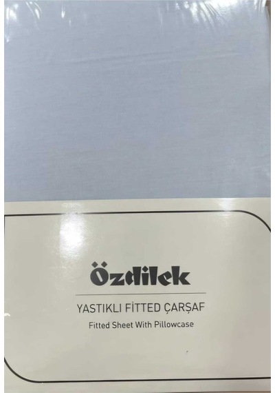 Colourist Tek Kişilik Lastikli Çarşaf Takımı 100 200cm Gümüş Gri