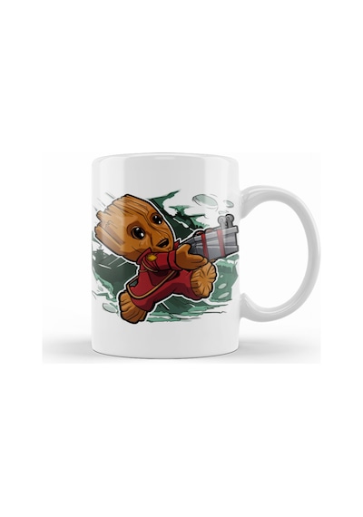 Baby Groot Super Tiny Groot Kupa Bardak Porselen Karışık