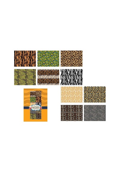 Keskin 114820 Hobi Kartı Safari 10ludos.çif.trf.207004-99 Çok Renkli