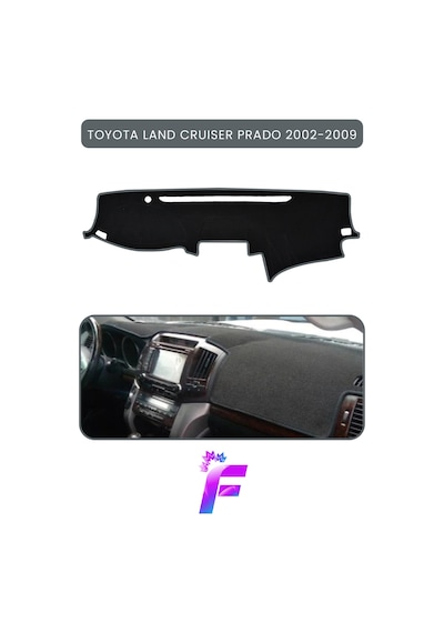 Toyota Land Cruıser Prado 2002-2009 Torpido Koruyucu Güneş Ve Yansımaya Karşı Kalkan B50