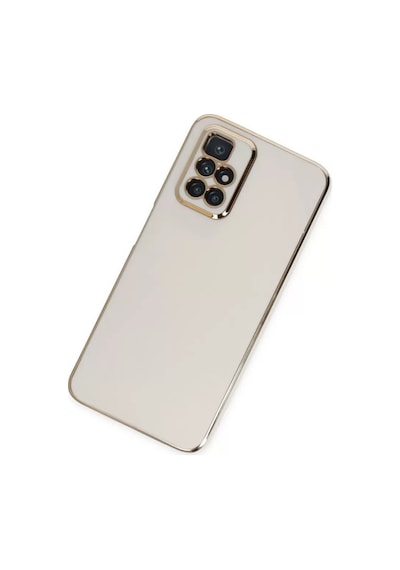 Newface Xiaomi Redmi 10 2022 Kılıf Volet Silikon - Beyaz