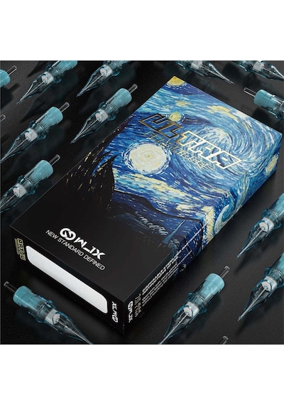Wjx Ultra Cartridges - 1021 Rm-1 Round Magnum Long Taper - Kartuş Dövme İğnesi