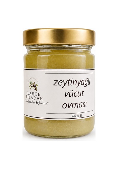Zeytinyağlı Vücut Ovması Peeling 350 Ml Kavanoz