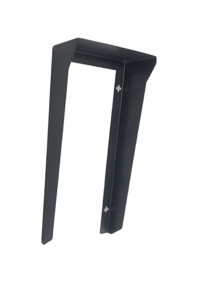 Diafon Small Zil Paneli Kapı Zili Koruyucu Metal Yağmurluk Aparatı 15x34x8 Antrasit