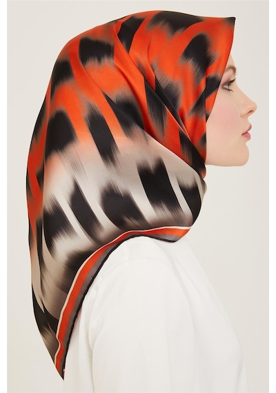 Armine Sura İpek Eşarp 24ya9155 03 - Desenli