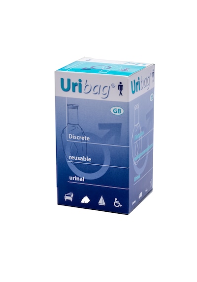Uribag Tuvalet Torbası Tekrar Kullanılabilir - Sızdırmaz Kapaklı