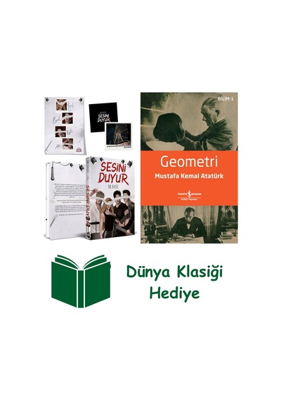 Sesini Duyur Ciltli + Geometri + Dünya Klasiği Hediye