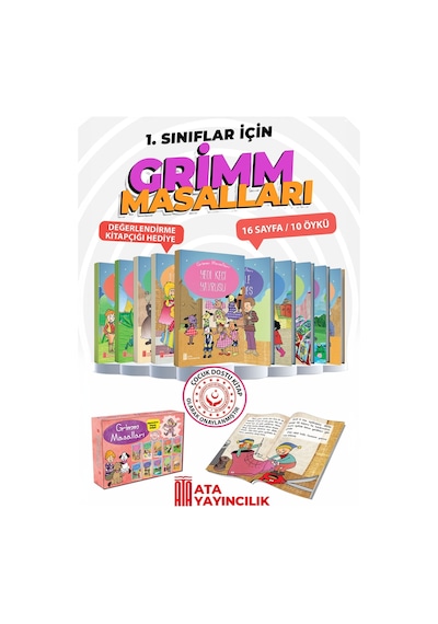 Ata Yayıncılık Grimm Masalları (1 Ve 2. Sınıflar)