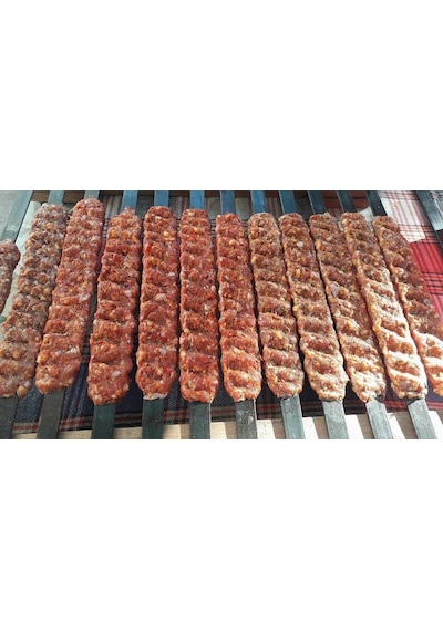 Adana Kebap Şişi Silme Demir Adana Şişi 10 Adet El Yapımı 60 Cm.