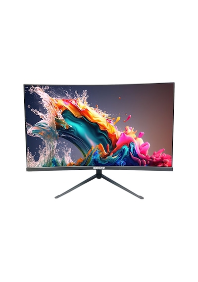 Seclife C24075h2 2 Ms 75hz Hdmı Vga 1920x1080 Siyah 23.6" Curved Monitör