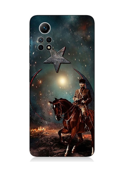 Xiaomi Redmi Note 12 Pro 4g Uyumlu Silikon Kılıf Mustafa Kemal Atatürk Ve Mücadele Yılları