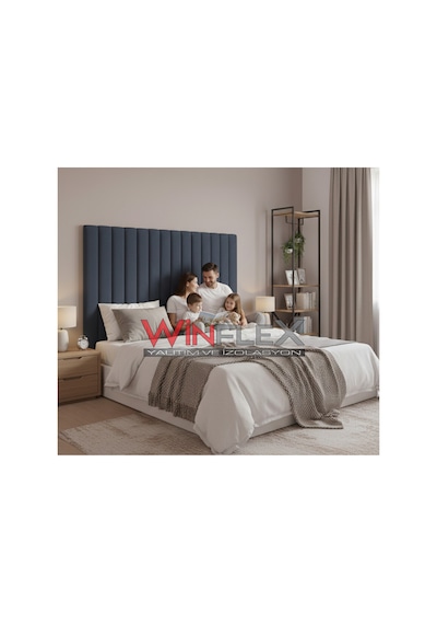Winflex 12 Li Dikey Akustik Kumaş Panel 10x100 Cm Antrasit