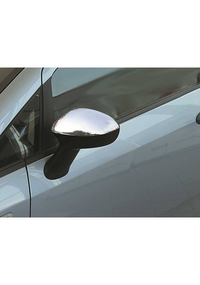 Renault Kangoo Ayna Kapağı Set - Krom 2013-2021 Arası