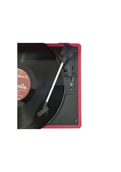 Record Master Rm-311 Kırmızı Renkli Pikap - Tüm Plaklar İle Uyuml