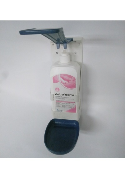Detroderm El Dezenfektanı ve Duvar Dispenser Seti 2 x 1 L