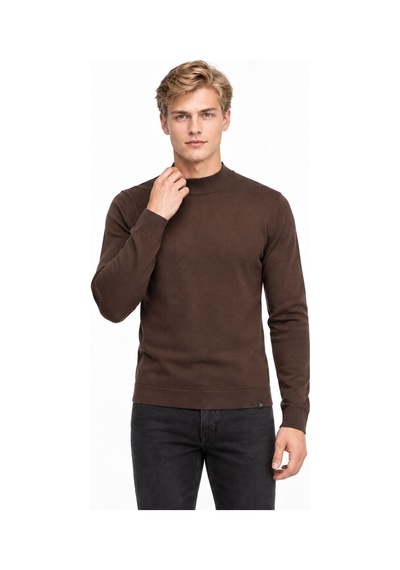 Loft Regular Fit Erkek Kazak Lf2043720 Q1.v1 Light Brown