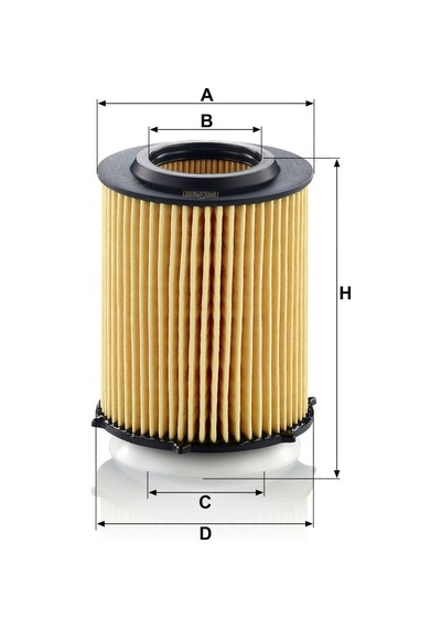 Hu 7044 Z - Yağ Filtresi - Mann Fılter