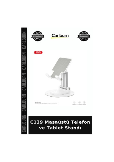 C139 Masaüstü Telefon Ve Tablet Standı Çalışma Masası Seyahat Gereci