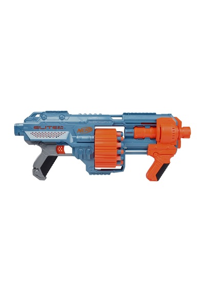 Nerf Elite 2.0 Shockwave Rd-15 Dart Tabancası, 30 Dart Kapasitesi, 27 Metre Atış Mesafesi, 8+ Yaş