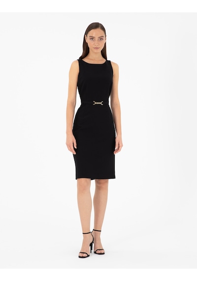 Pierre Cardin Kadın Siyah Elbise Dokuma 50297162-vr046 Siyah
