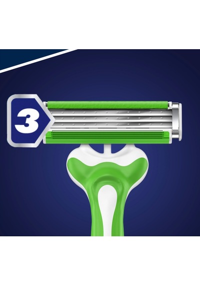 Gillette Blue3 Sensitive Tıraş Bıçağı 3'lü