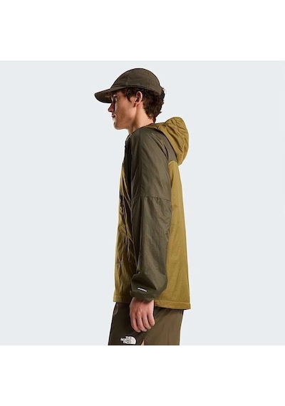 The North Face M Rıdgelıte Futurefleece Wınd Erkek Ceket Nf0a8es6jv41 Cedar/new Taupe Green
