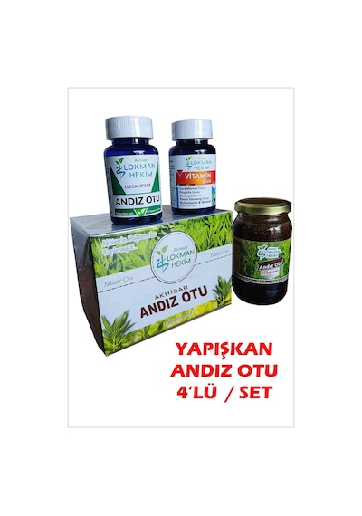 Akhisar Lokman Hekim Yapışkan Andız Otu Akhisar 4lü Set