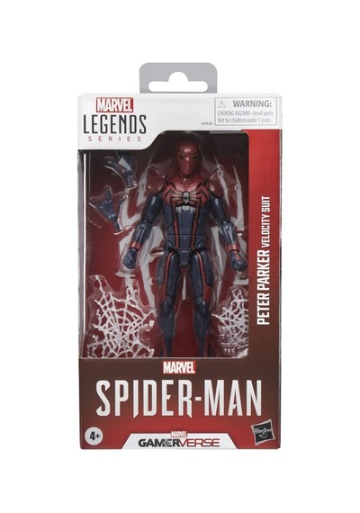 Hasbro Marvel Legends Gamerverse Velocity Suit Peter Parker Spider-man Video Game Aksiyon Figürü