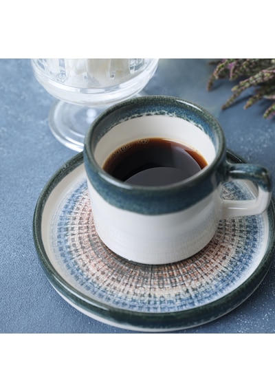 Keramika Hydra Stackable Çay Takımı 12 Parça 6 Kişilik 21279