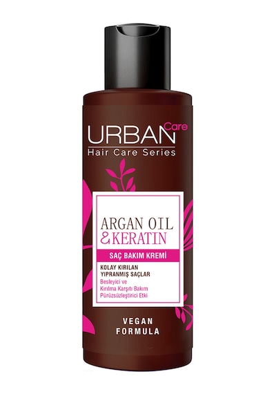 Argan Yağı & Keratin Kolay Kırılan Yıpranmış Saçlara Özel Saç Bakım Kremi 100 Ml - Vegan