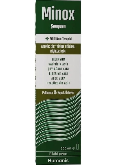 Humanis Minox Etkili Nem Terapisi Şampuan 300 ML