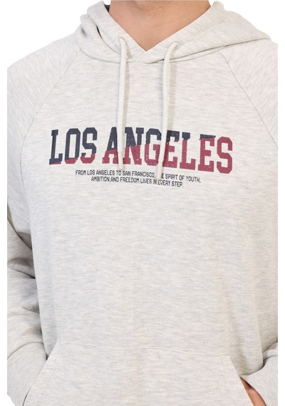 Kinetix Sweatshirt Erkek A Grı Mel Ml Homes 17cty212 000000000102696566 Gri