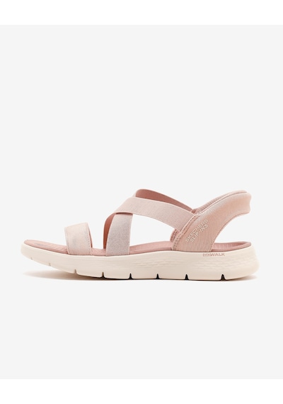 Skechers Go Walk Flex Sandal Kadın Pembe Sandalet 141489 Ros Pembe