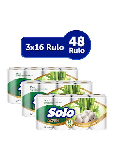 Solo Ultra Tuvalet Kağıdı 48'li