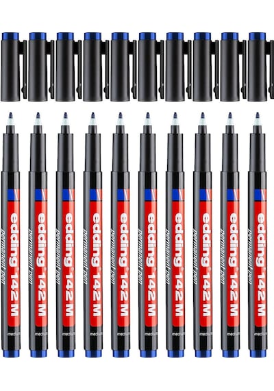 Edding Asetat Kalemi 142 M 10 Lu Mavi