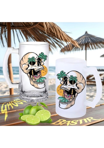 Kurukafa Palm Buzlu Ya Da Buzsuz Bira Bardağı