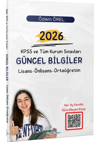 Dizgi Kitap 2026 Kpss Güncel Bilgiler Konu Anlatımı - Özlem Örel Dizgi Kitap