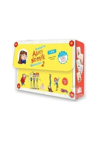 Zeynep İn Aşırı Komik Maceraları 2 5 Kitap Set - Nesil Çocuk Yayı