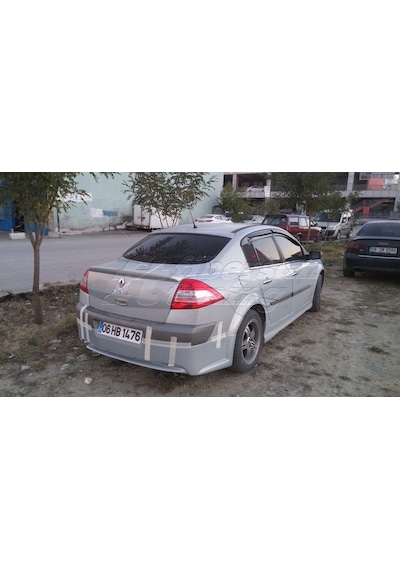 Renault Megane 2 Arka Tampon Eki--- Fibersan Tuning